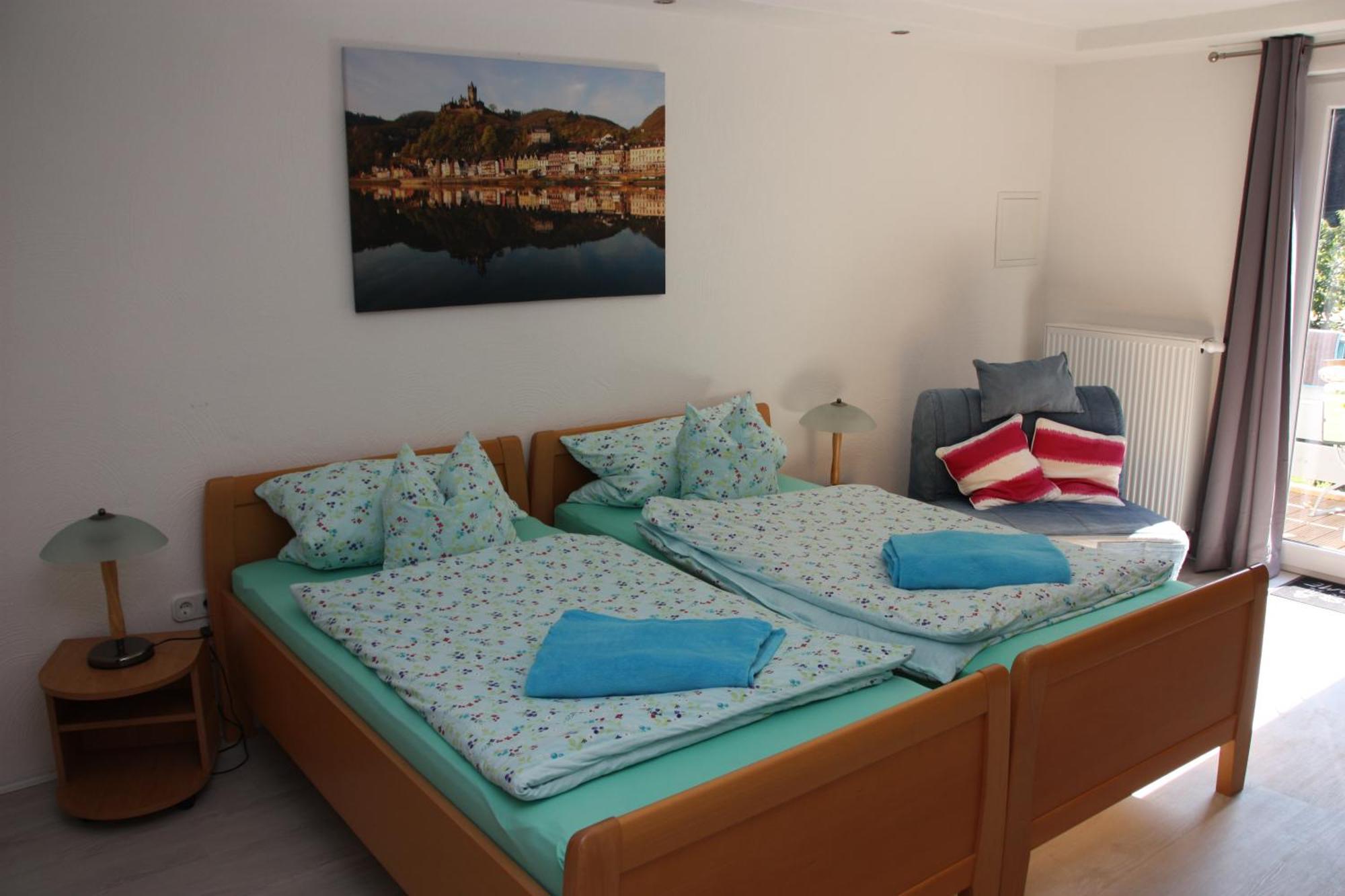 Pension Camping Schausten Cochem Bagian luar foto